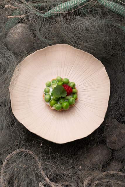 Plat · Restaurant étoilé Lac Léman, Rhône-Alpes · Séchex-Nous