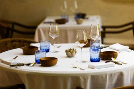 Salle Restaurant étoilé Lac Léman, Rhône-Alpes · Séchex-Nous
