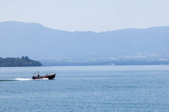 Paysage · Restaurant étoilé Lac Léman, Rhône-Alpes · Séchex-Nous