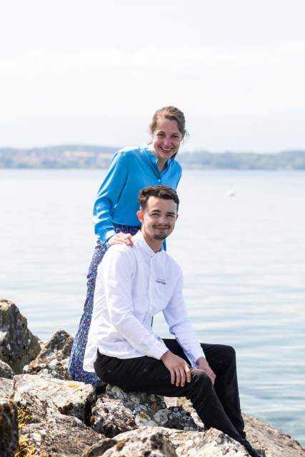 Portrait · Restaurant étoilé Lac Léman, Rhône-Alpes · Séchex-Nous